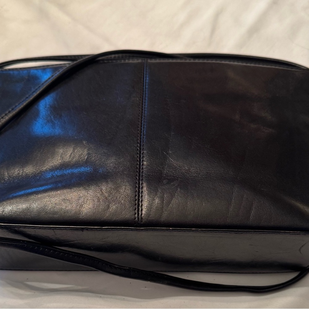 HOBO International Black Leather Crossbody Bag